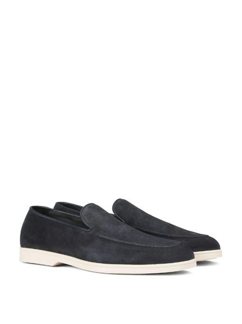 SUEDE LOAFERS DOUCALS | DU3413NWMAUY009GB15VISONE NOTTE/F.DO GLASSA